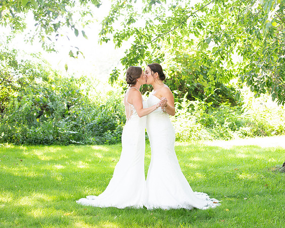 Gay wedding in costal new england