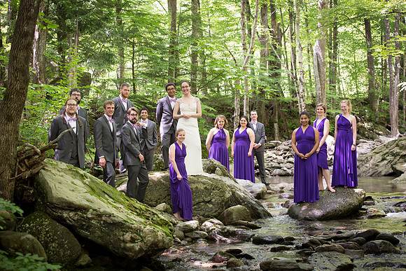 Vermont wedding at the Mad River Barn